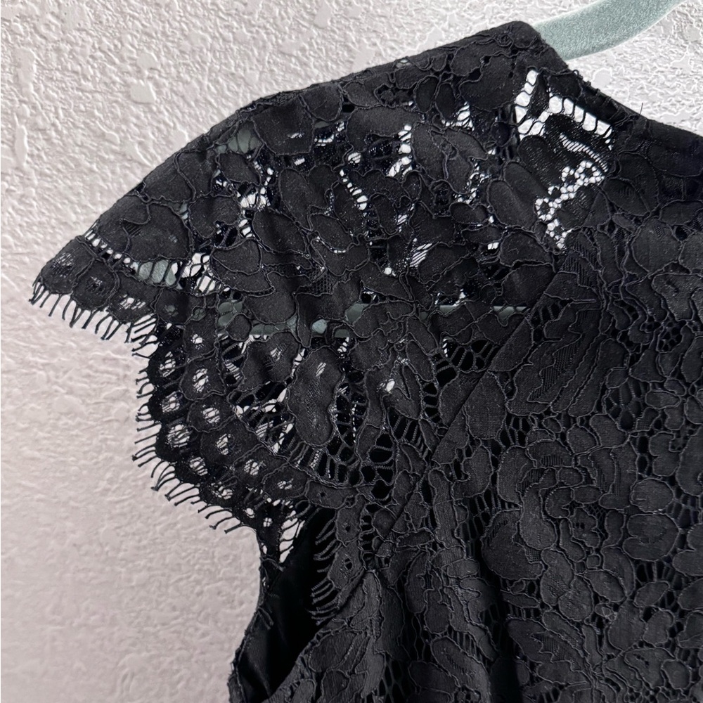 Black Lace Cocktail Dress